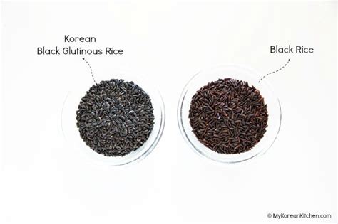 riceberry rice vs black rice.